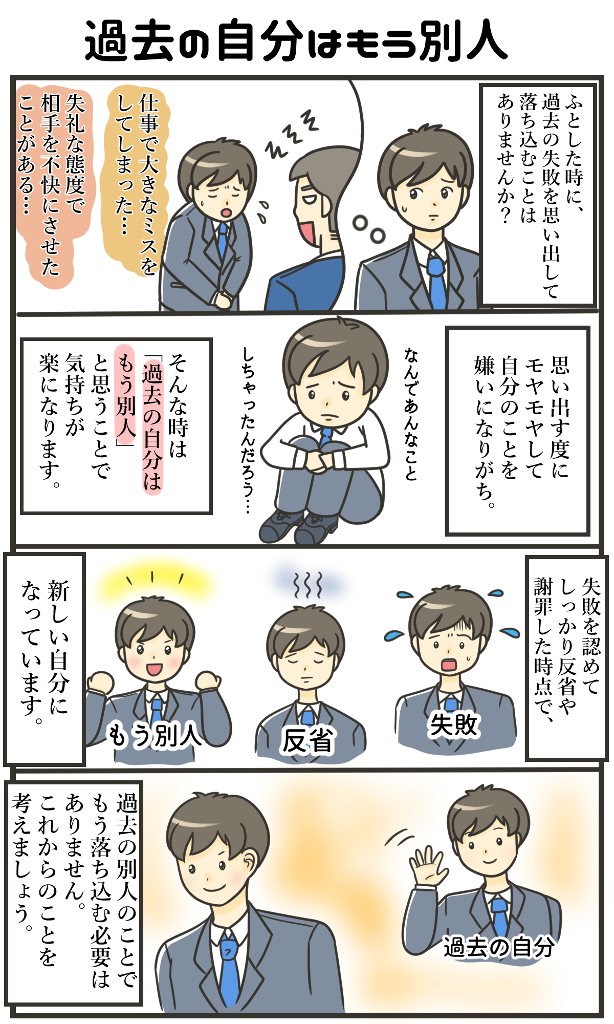 過去の失敗を思い出した時の立ち直り方7選。ミスばかりでも大丈夫! ゲッティ&まいの夫婦ブログ 過去の失敗を思い出した時の立ち直り方7選。ミスばかりでも大丈夫! ゲッティ&まいの夫婦ブログ